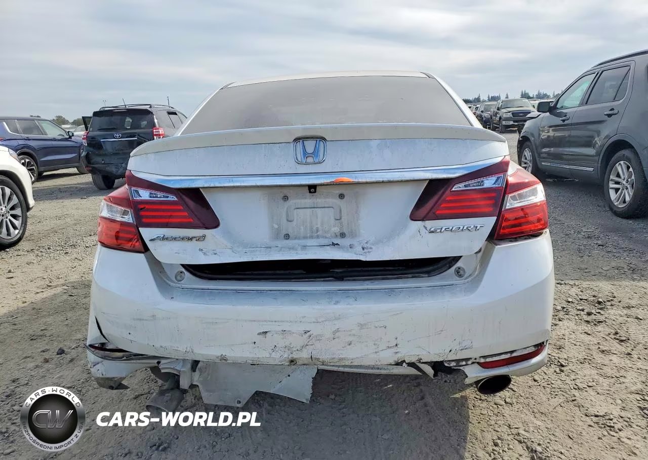 2016 Honda Accord Sport VIN:1HGCR2F51GA123474 - 6