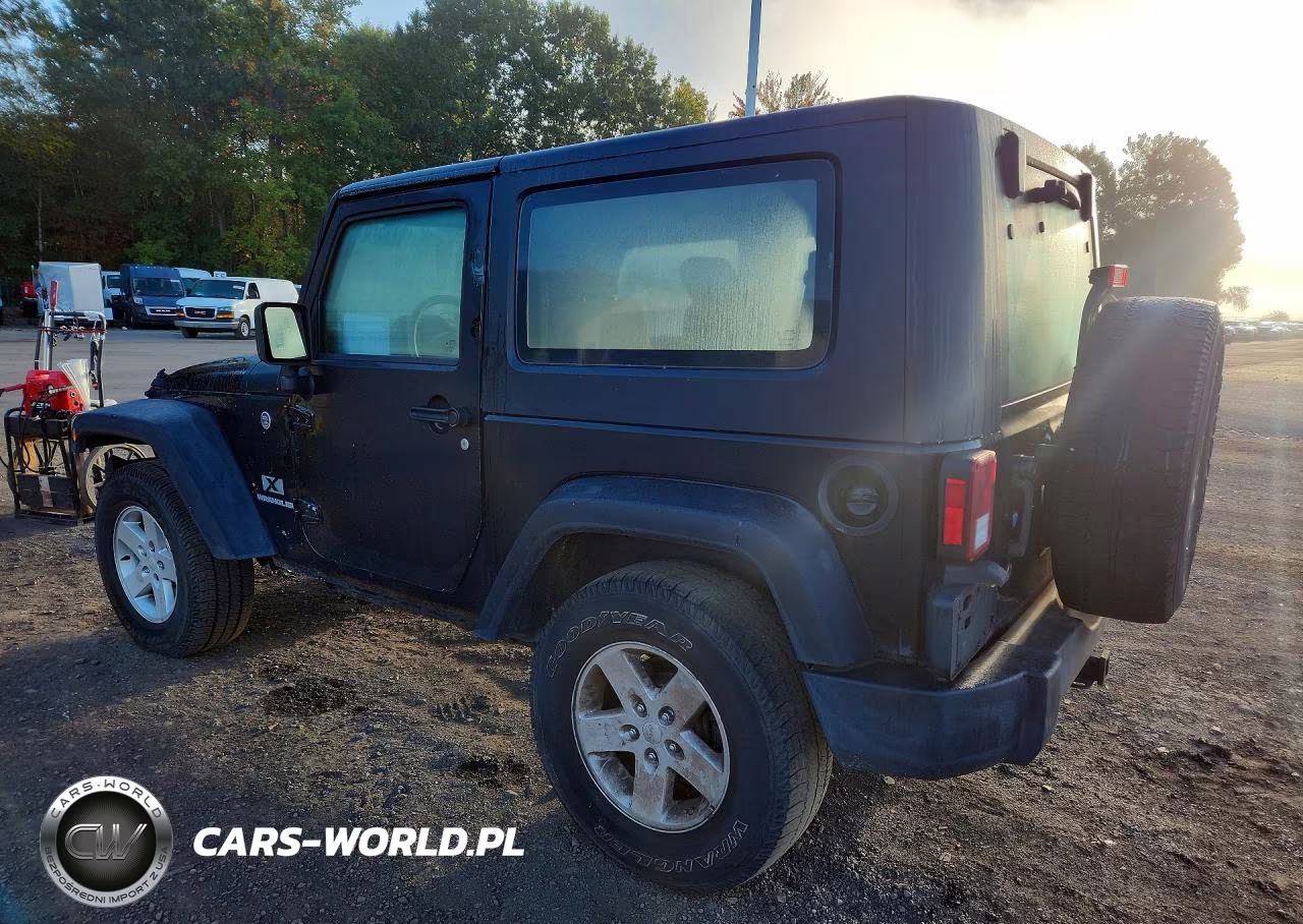 2008 Jeep Wrangler X VIN:1J8FA24128L589612 - 2