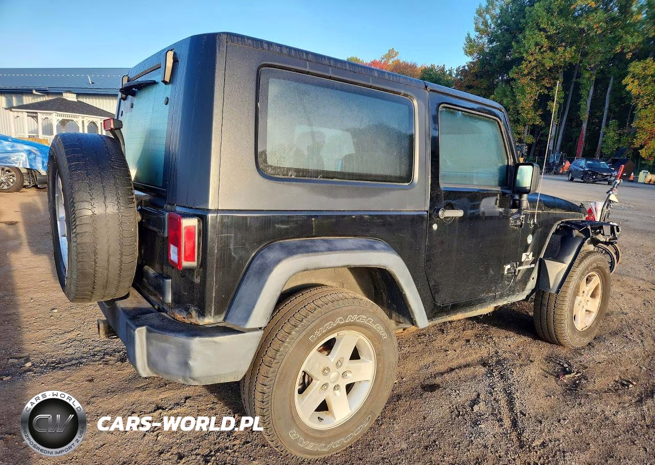 2008 Jeep Wrangler X VIN:1J8FA24128L589612 - 3