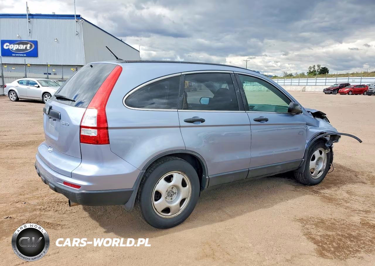 2010 Honda Cr-V Lx VIN:5J6RE4H33AL087367 - 3