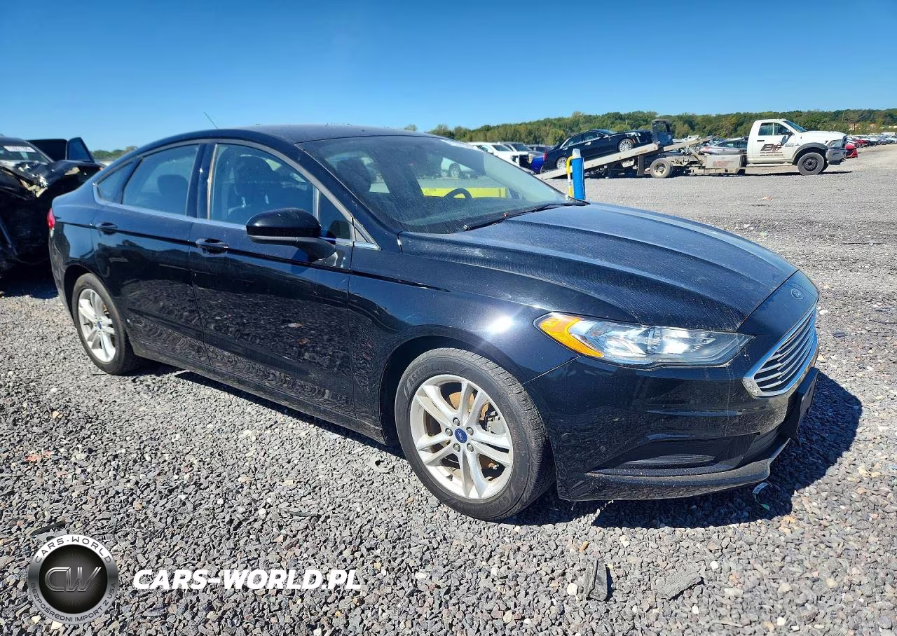 2018 Ford Fusion Se VIN:3FA6P0HD6JR154264 - 4
