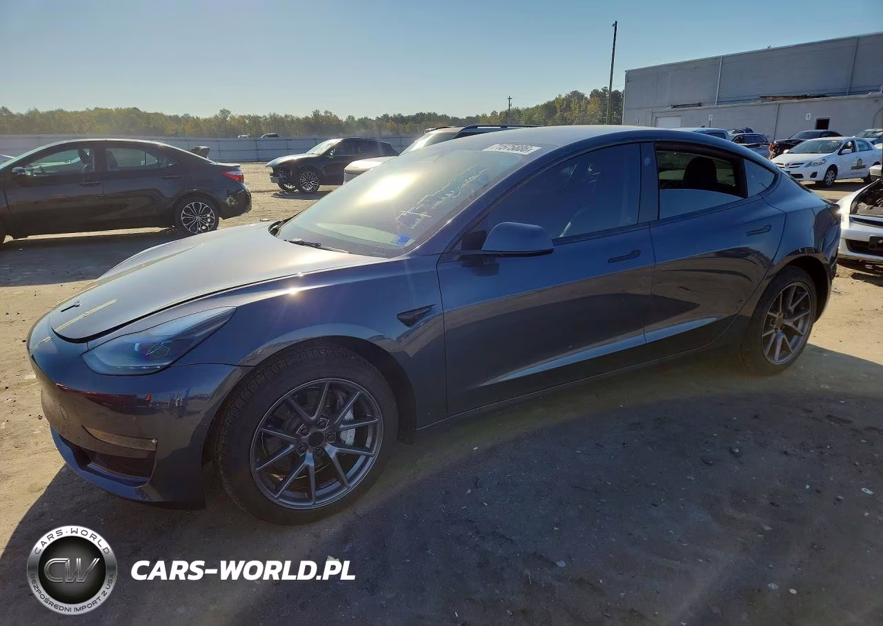 2022 Tesla Model 3 VIN:5YJ3E1EB4NF247254 - 1