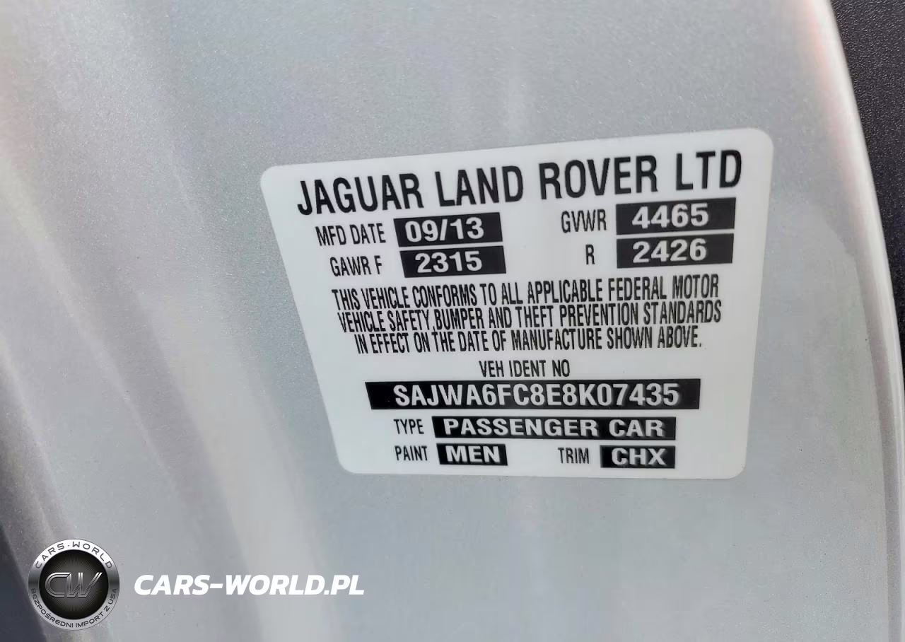 2014 Jaguar F-Type S VIN:SAJWA6FC8E8K07435 - 12