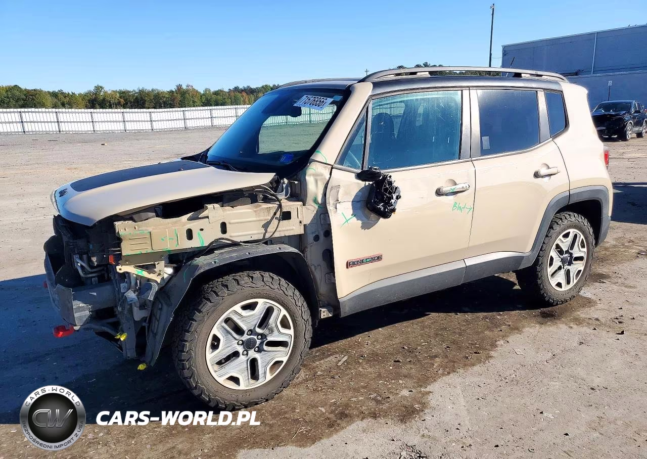 2016 Jeep Renegade Trailhawk VIN:ZACCJBCT9GPC77228 - 1