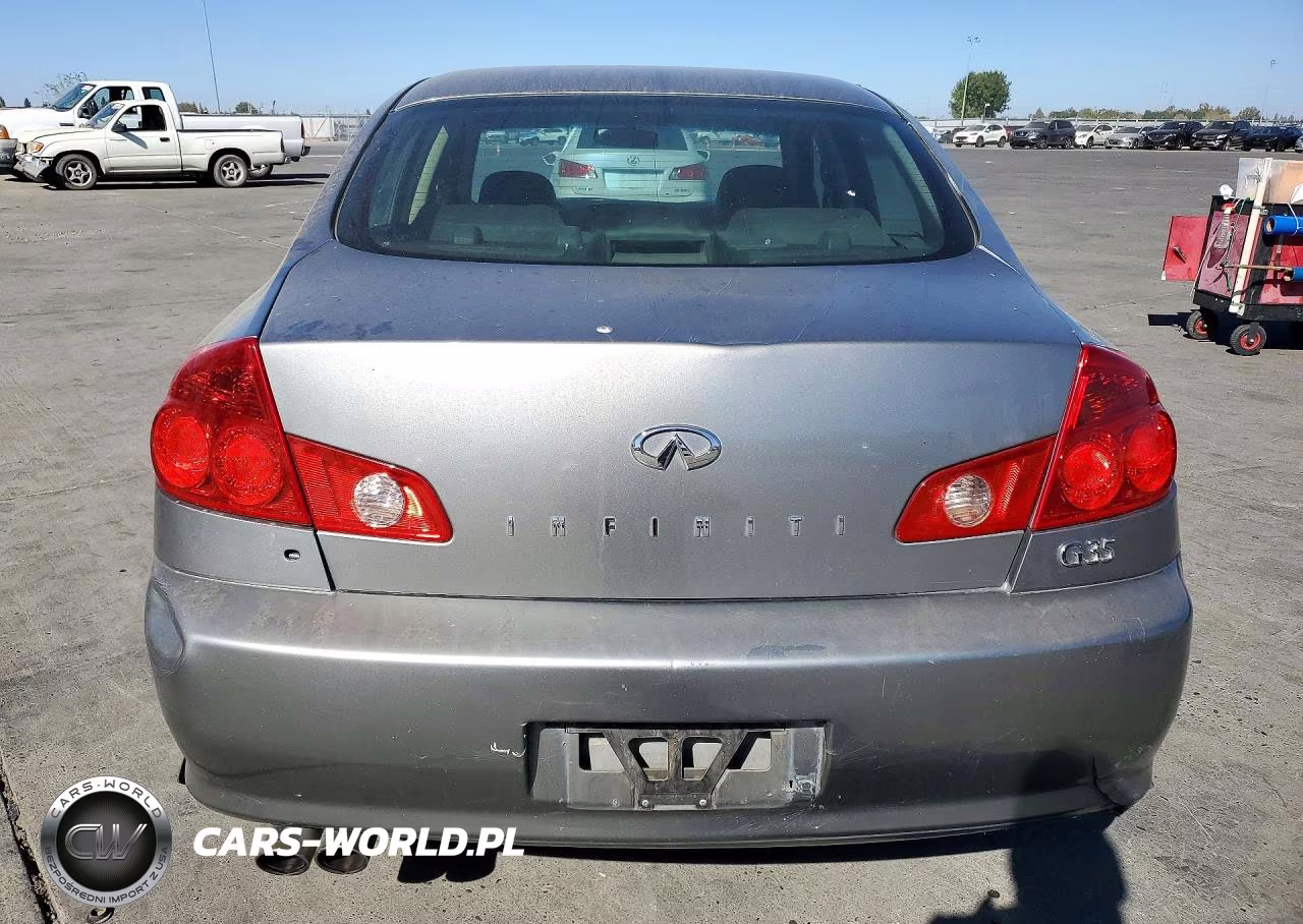 2006 Infiniti G35 Base VIN:JNKCV51E26M521100 - 6