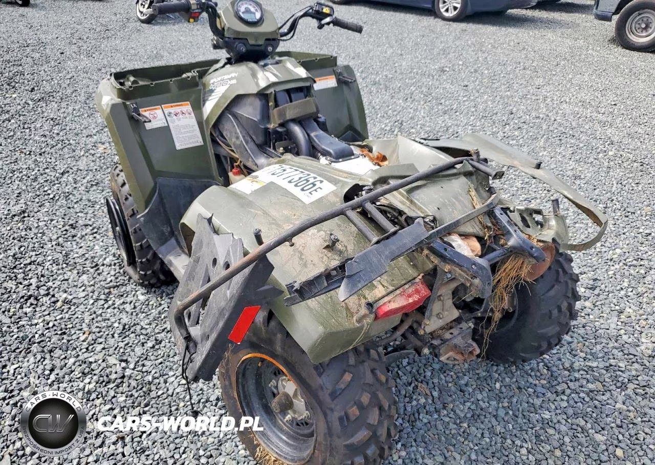 2012 Polaris Sportsman 400 Atv VIN:4XAMH46A5DA571945 - 9