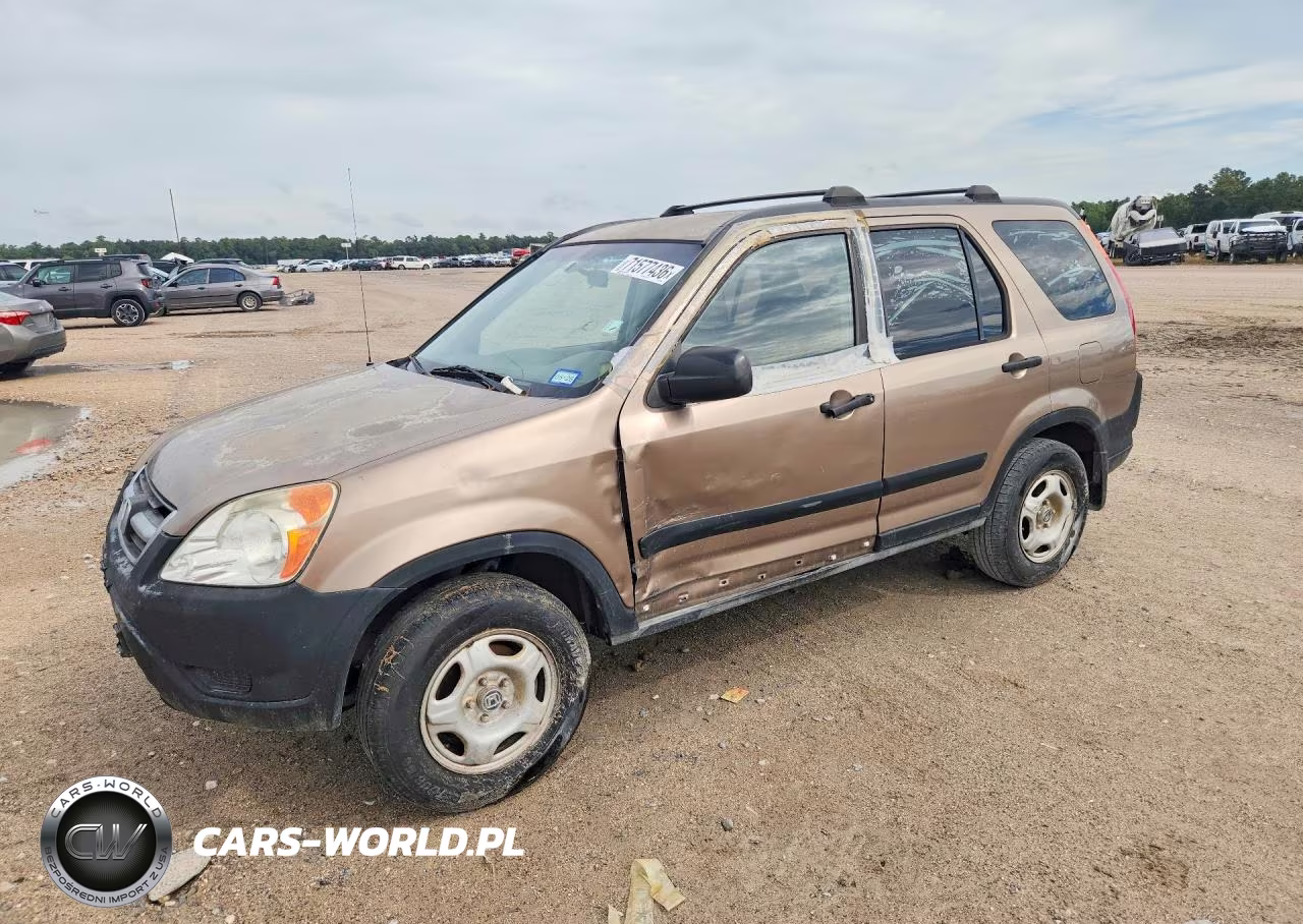 2004 Honda Cr-V Lx VIN:JHLRD68444C022578 - 1