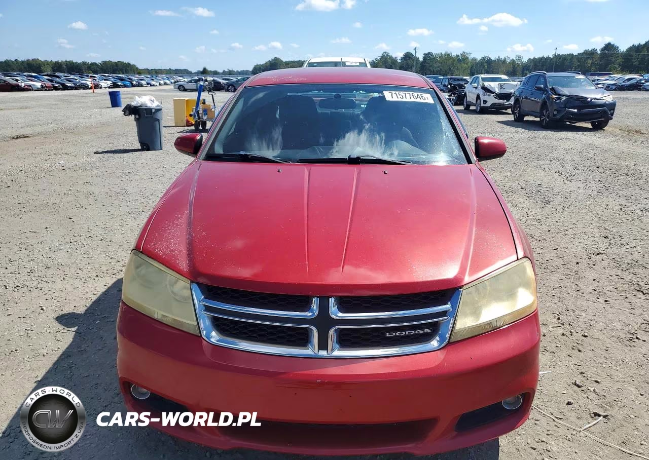 2012 Dodge Avenger Sxt VIN:1C3CDZEG6CN142537 - 5