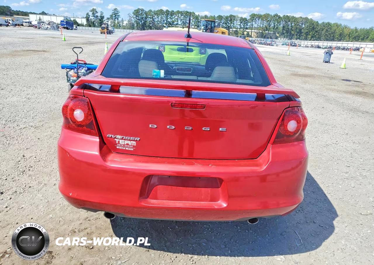 2012 Dodge Avenger Sxt VIN:1C3CDZEG6CN142537 - 6