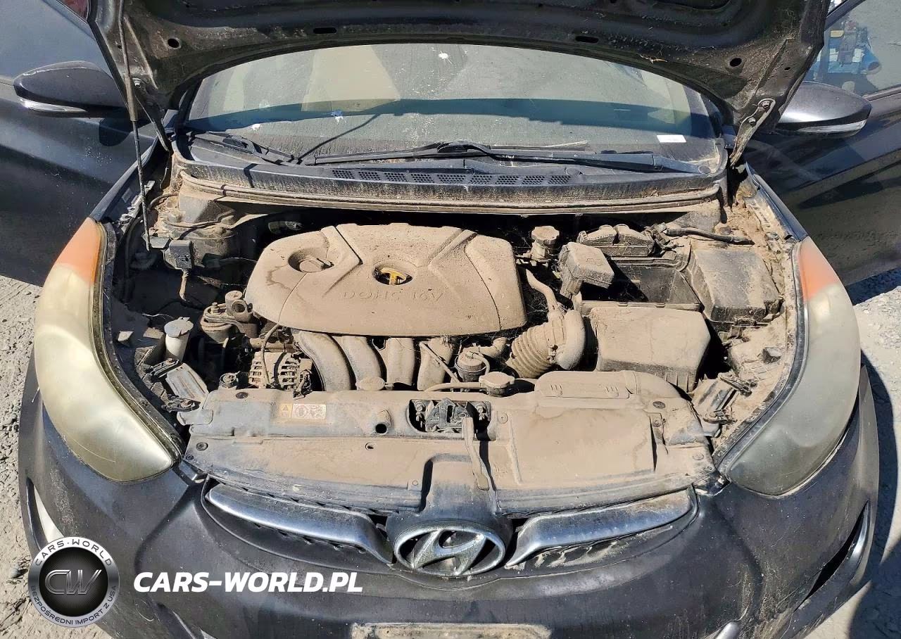 2013 Hyundai Elantra Limited VIN:KMHDH4AE5DU918476 - 11