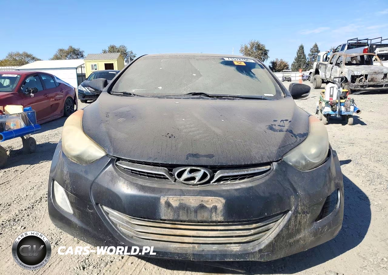 2013 Hyundai Elantra Limited VIN:KMHDH4AE5DU918476 - 5