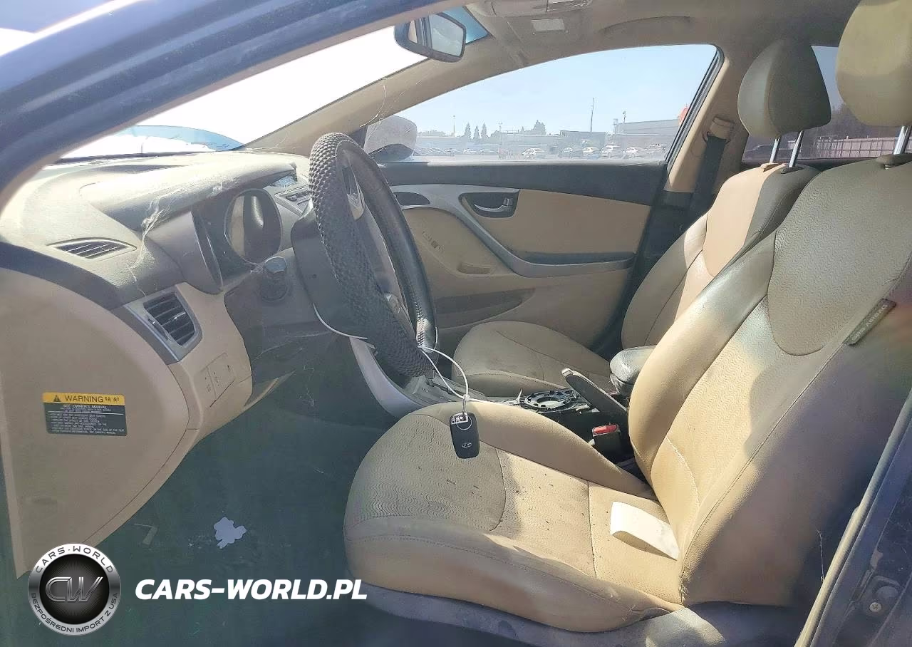 2013 Hyundai Elantra Limited VIN:KMHDH4AE5DU918476 - 7