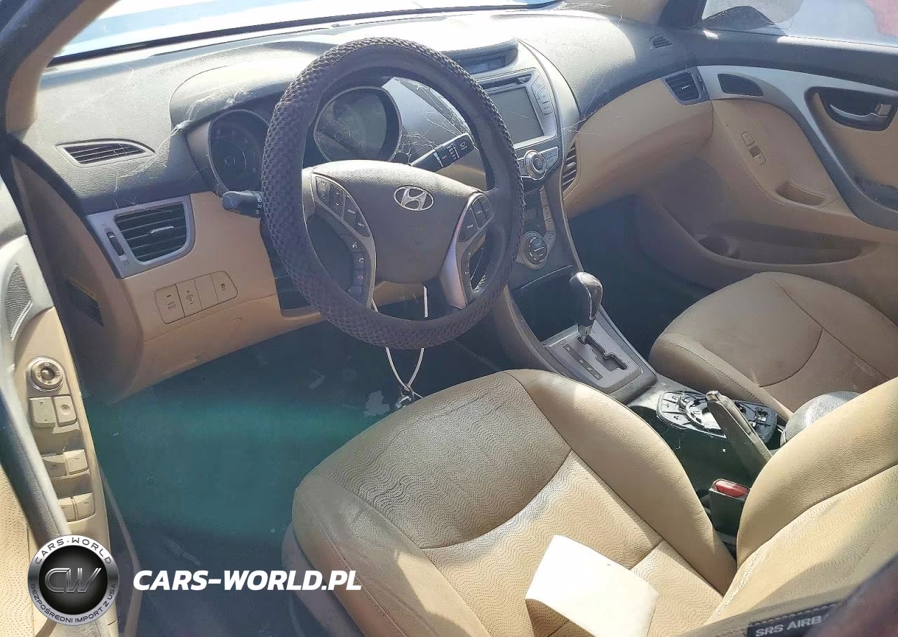 2013 Hyundai Elantra Limited VIN:KMHDH4AE5DU918476 - 8