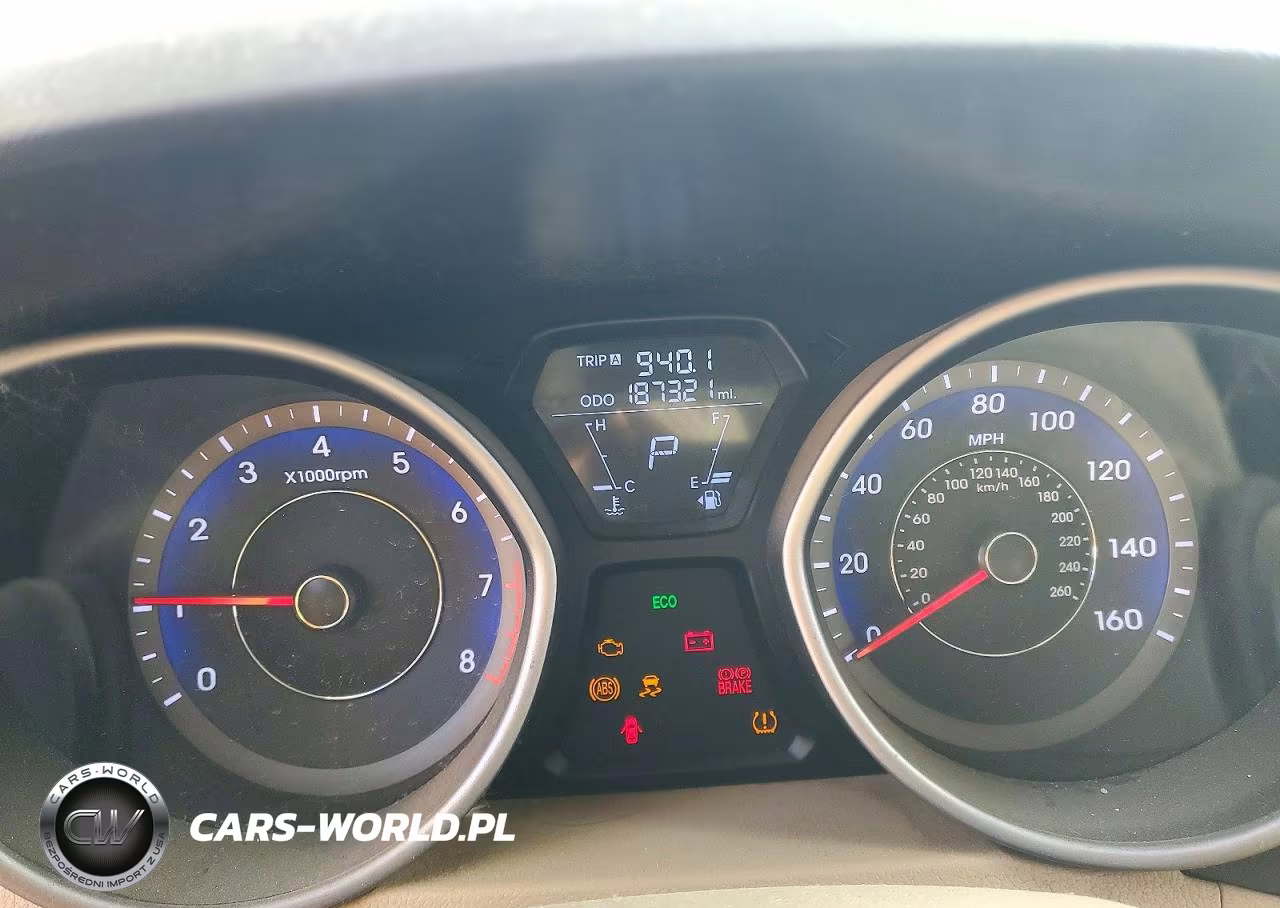 2013 Hyundai Elantra Limited VIN:KMHDH4AE5DU918476 - 9
