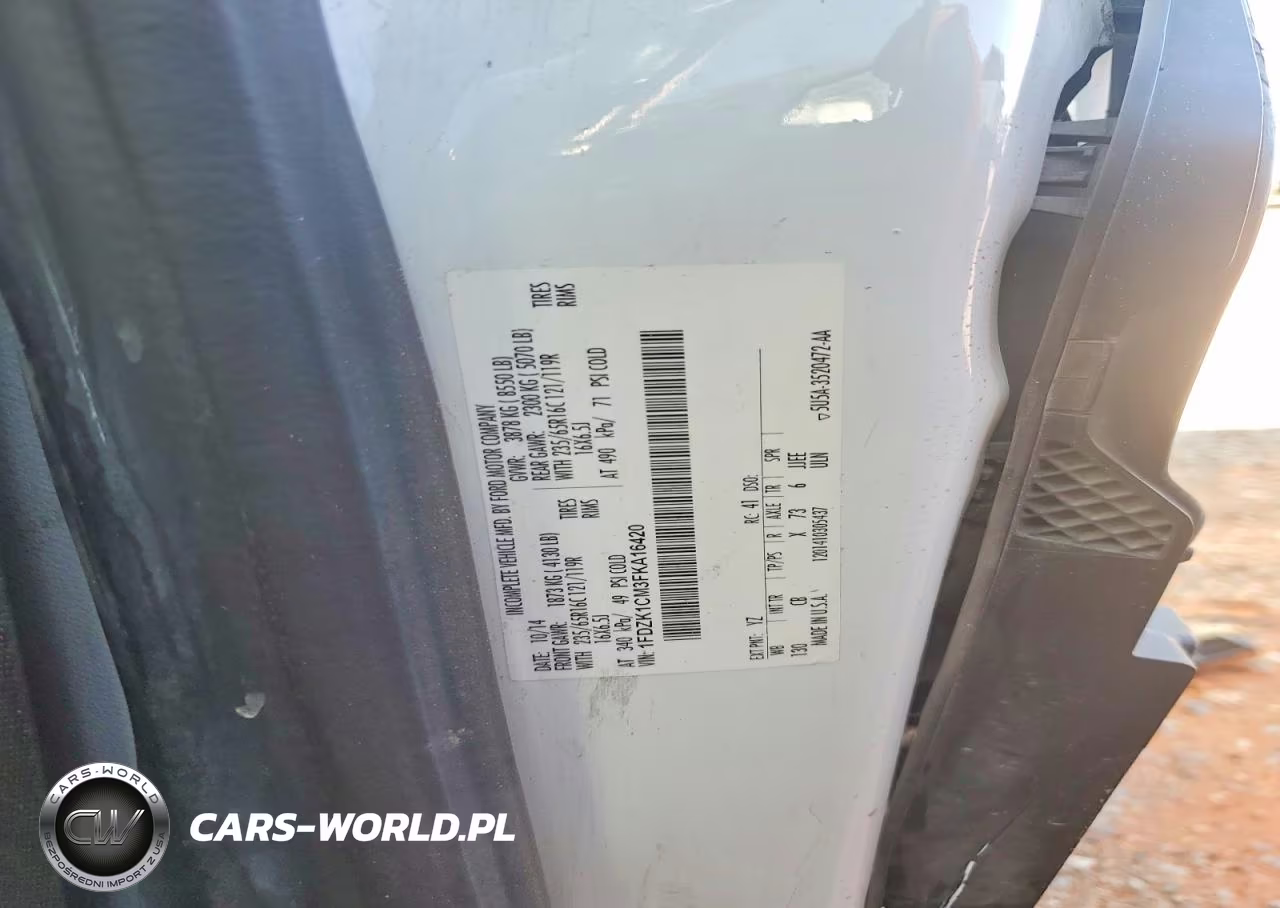 2015 Ford Transit Food Truck VIN:1FDZK1CM3FKA16420 - 13