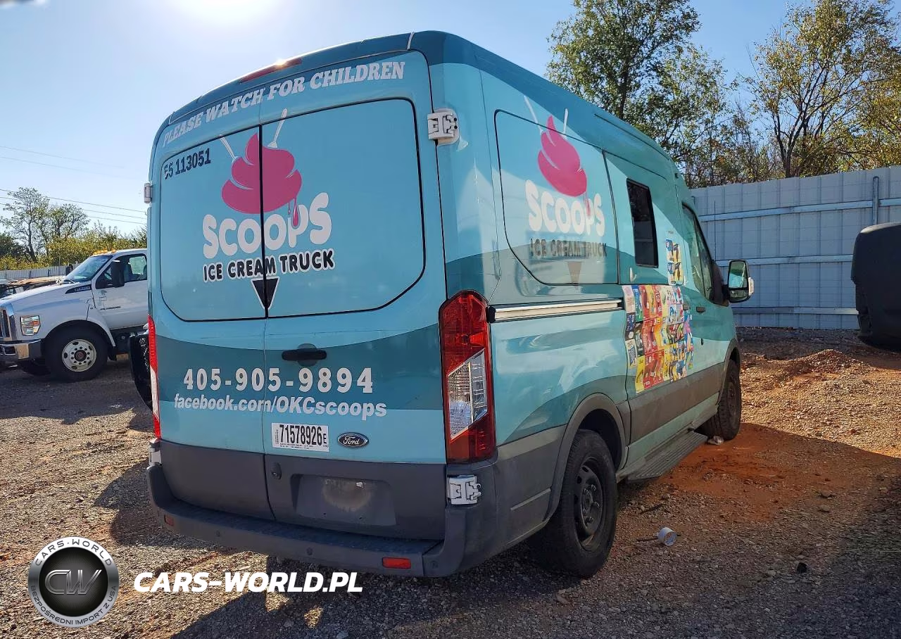 2015 Ford Transit Food Truck VIN:1FDZK1CM3FKA16420 - 3