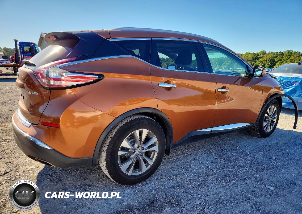 2016 Nissan Murano Sl VIN:5N1AZ2MH0GN103756 - 3