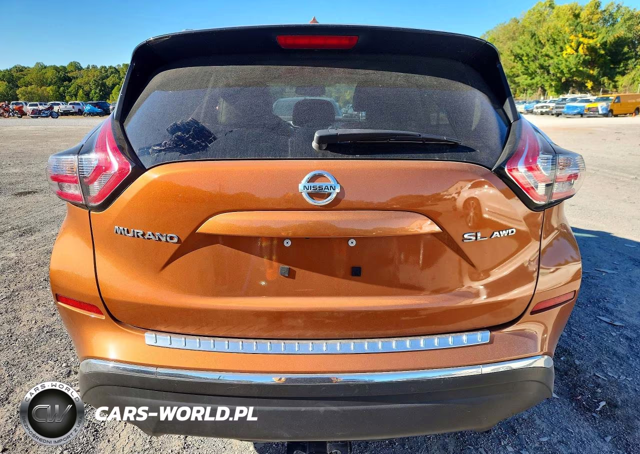 2016 Nissan Murano Sl VIN:5N1AZ2MH0GN103756 - 6