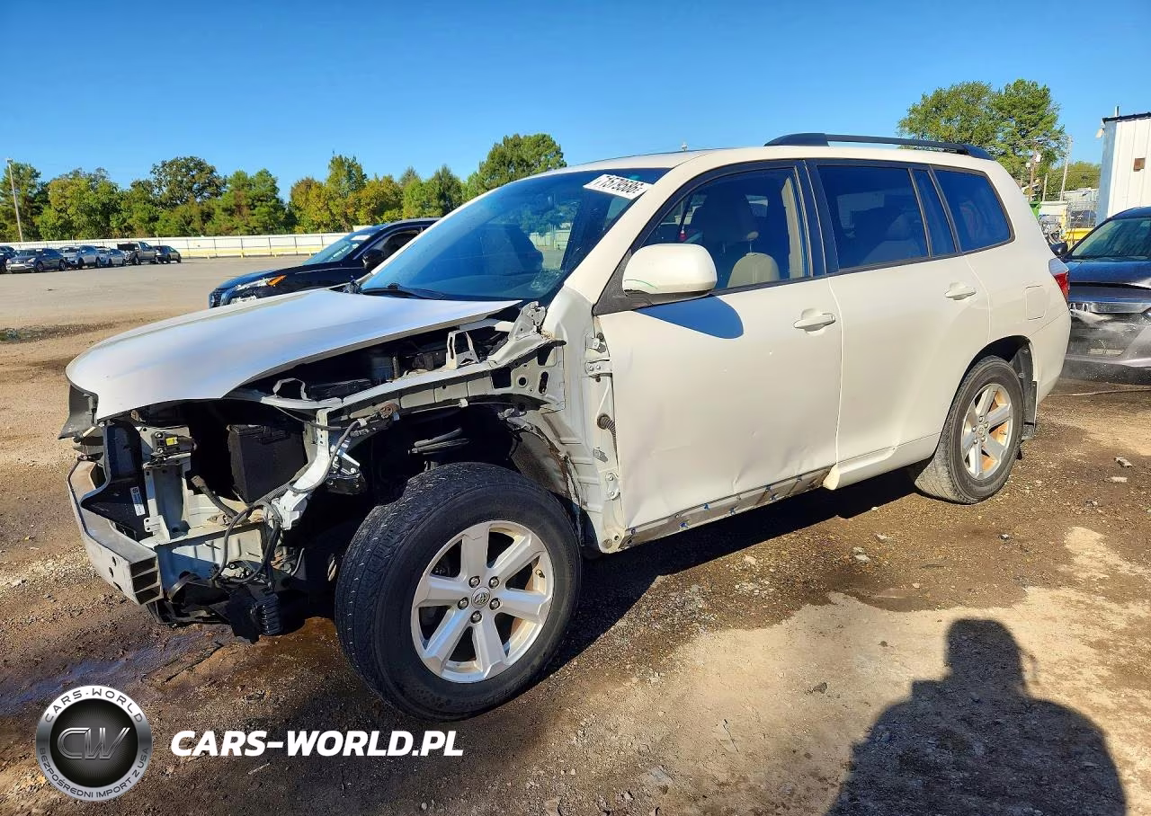 2010 Toyota Highlander Se VIN:5TDKK3EH3AS013889 - 1