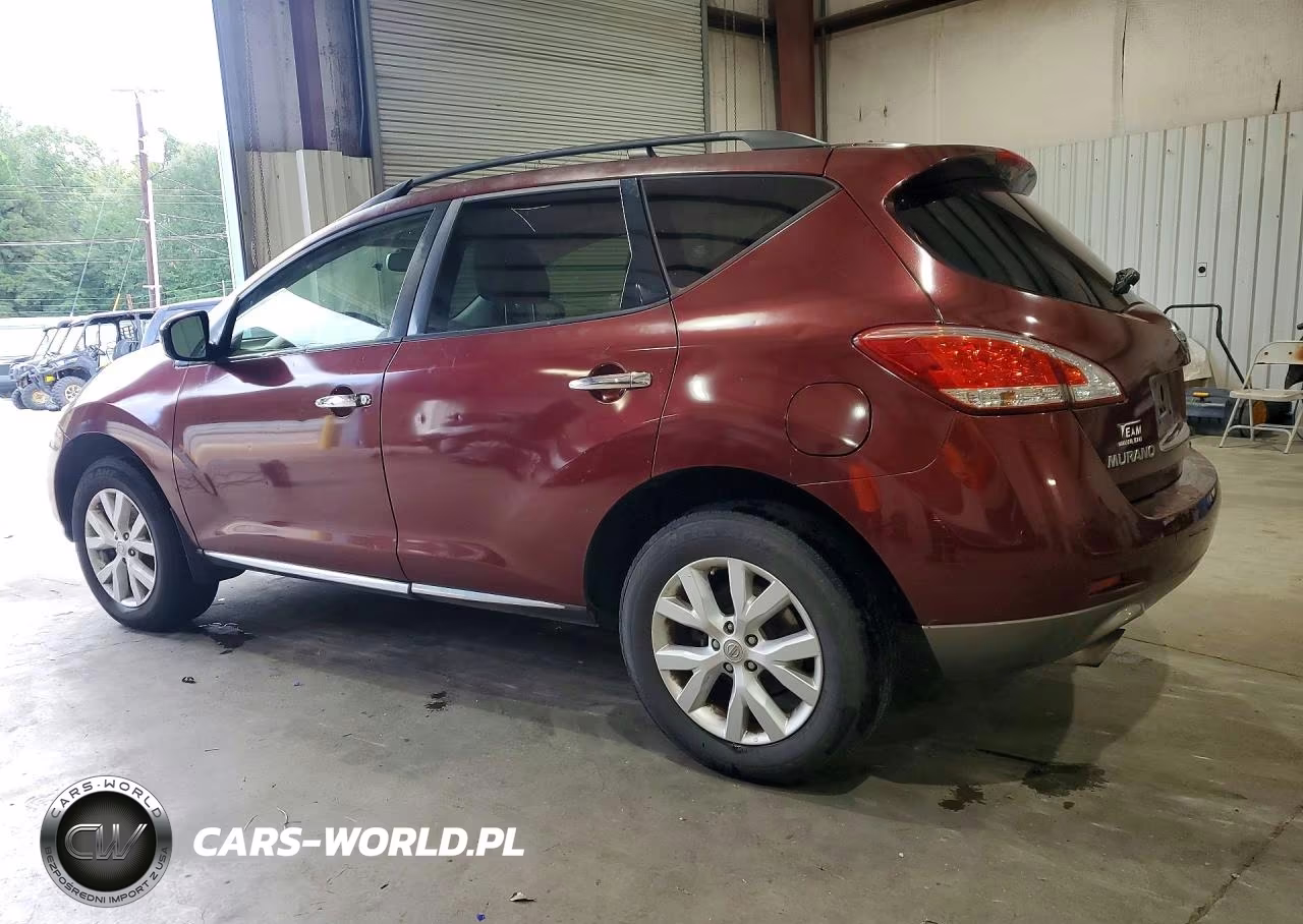 2012 Nissan Murano S VIN:JN8AZ1MU2CW118912 - 2