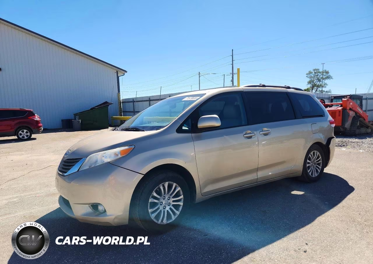 2011 Toyota Sienna Xle 8-Passenger VIN:5TDYK3DC9BS006494 - 1