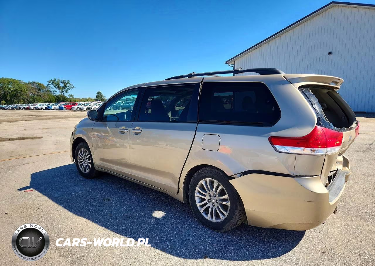 2011 Toyota Sienna Xle 8-Passenger VIN:5TDYK3DC9BS006494 - 2