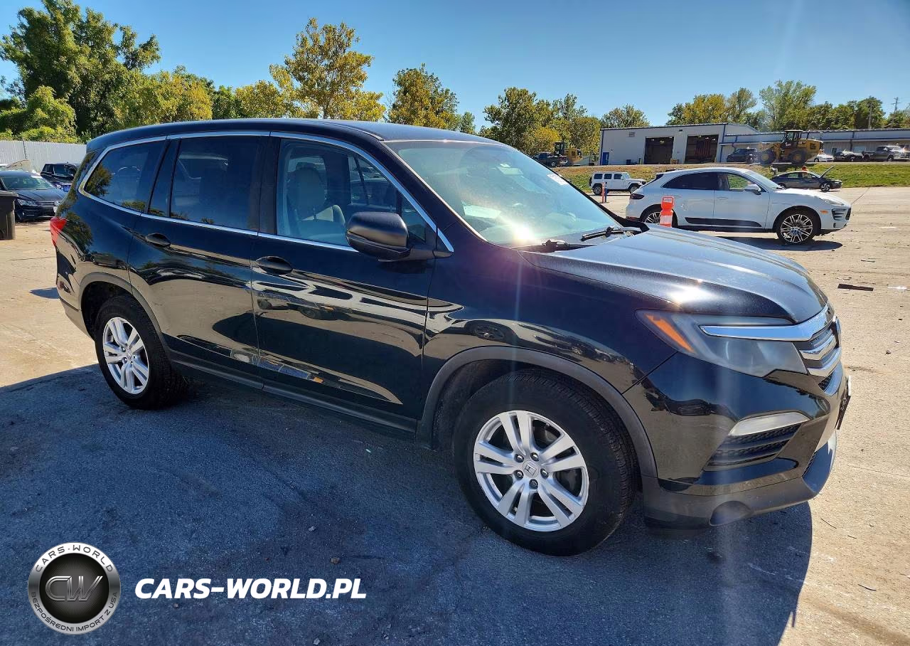 2016 Honda Pilot Lx VIN:5FNYF6H10GB043895 - 4