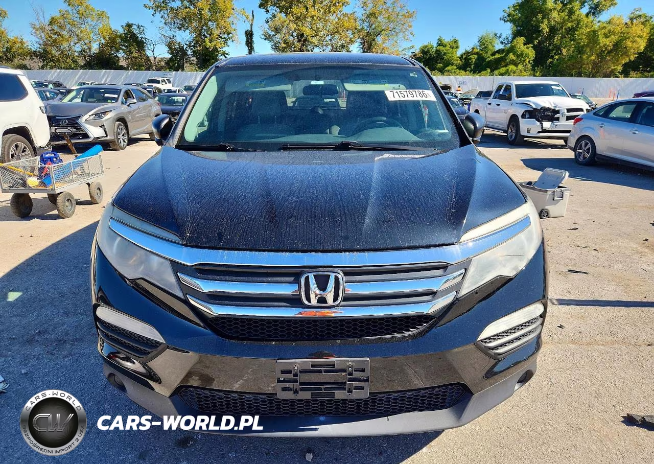 2016 Honda Pilot Lx VIN:5FNYF6H10GB043895 - 5