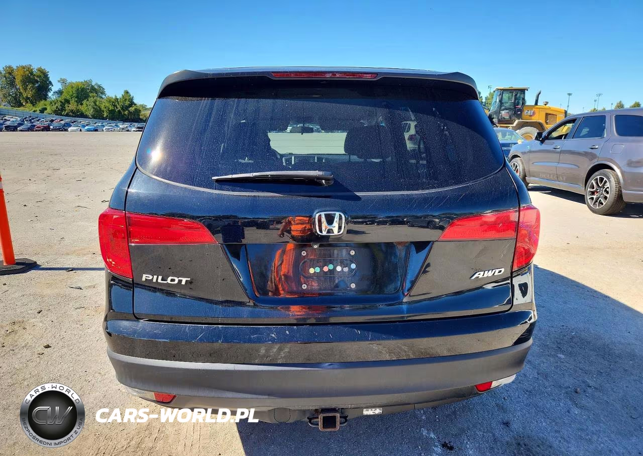 2016 Honda Pilot Lx VIN:5FNYF6H10GB043895 - 6