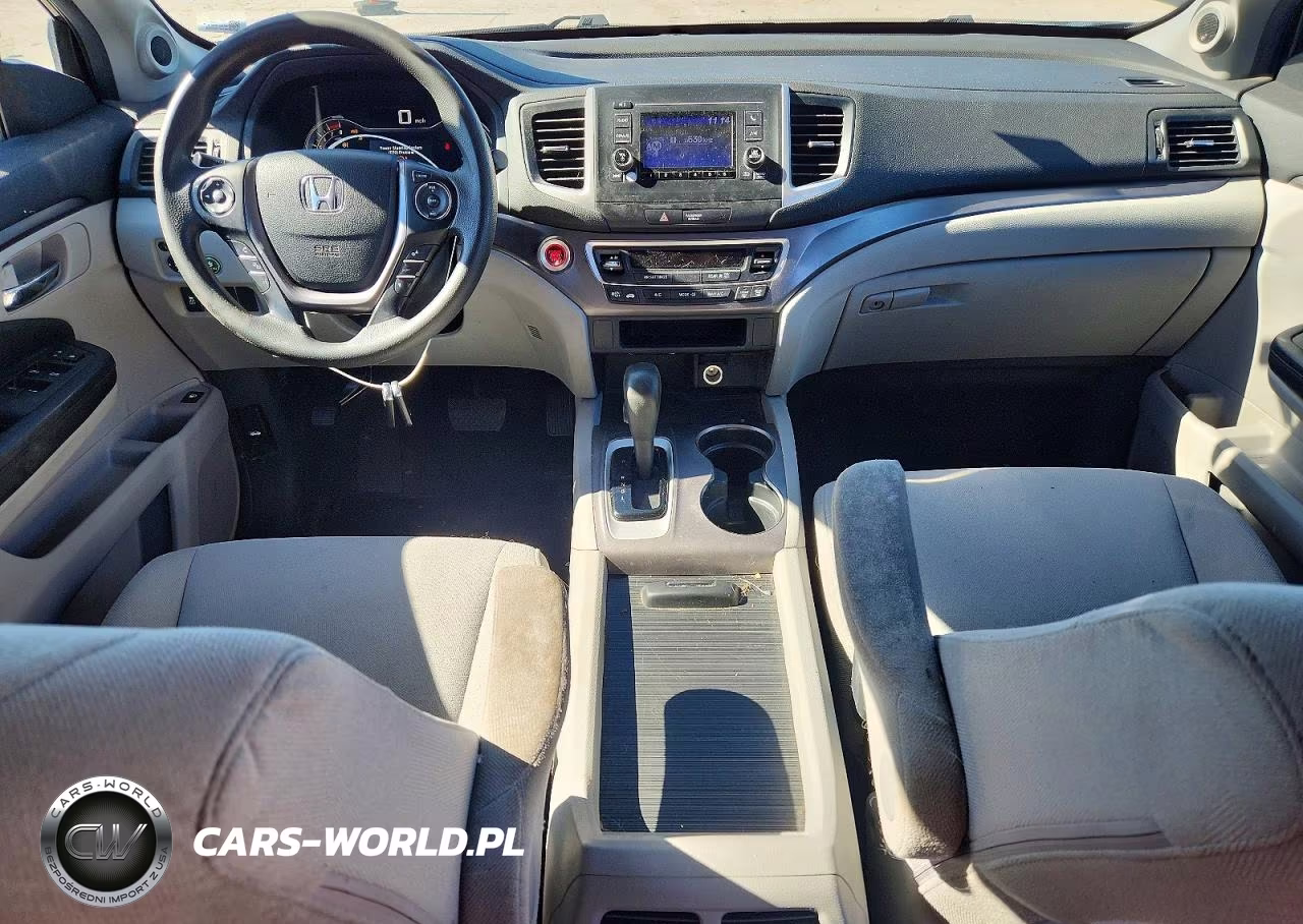 2016 Honda Pilot Lx VIN:5FNYF6H10GB043895 - 8