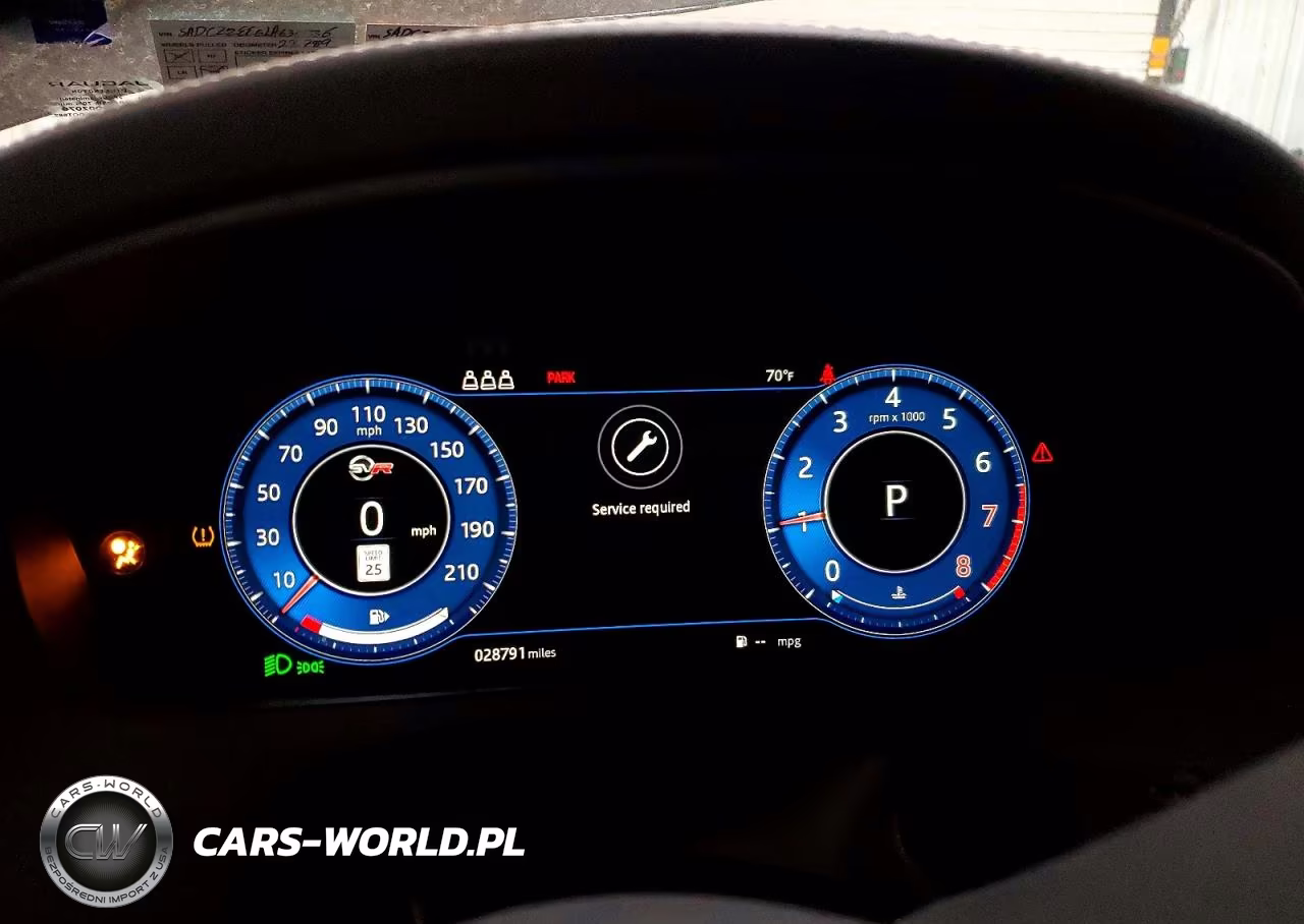 2020 Jaguar F-Pace Svr VIN:SADCZ2EE6LA630336 - 9