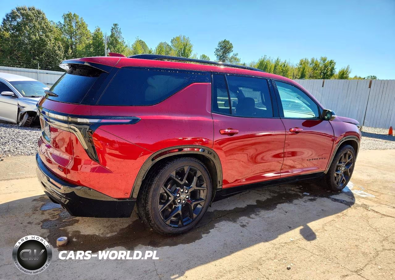 2024 Chevrolet Traverse Rs VIN:1GNEVLKS0RJ209924 - 3