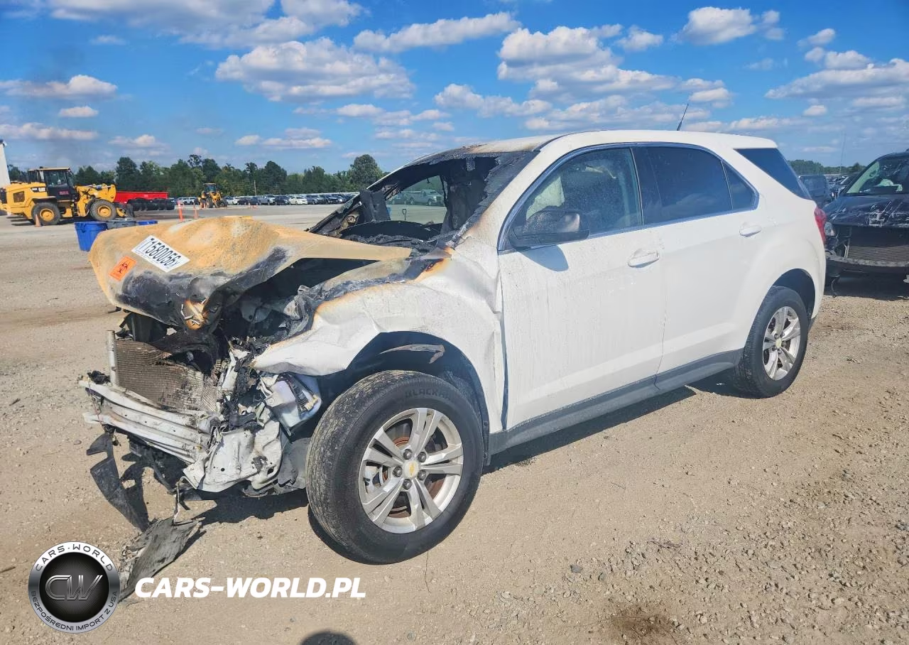 2012 Chevrolet Equinox Ls VIN:2GNALBEK2C6384108 - 1