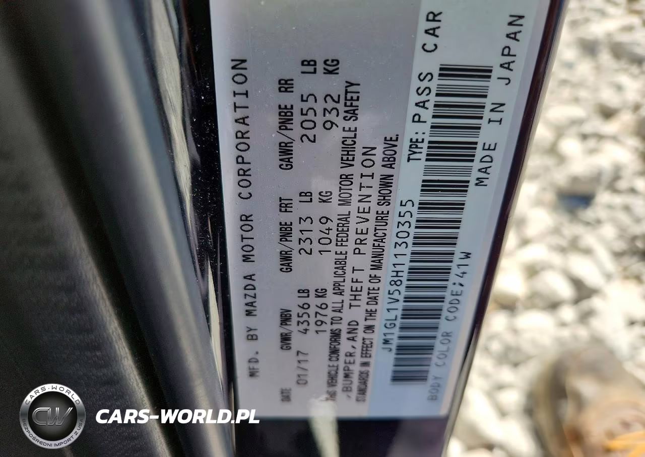 2017 Mazda 6 Touring VIN:JM1GL1V58H1130355 - 13