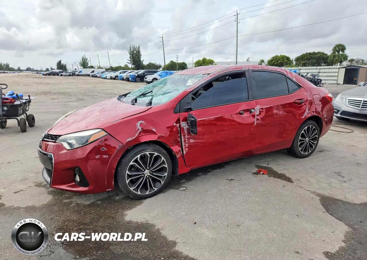 2015 Toyota Corolla S Plus VIN:2T1BURHE5FC395549 - 1