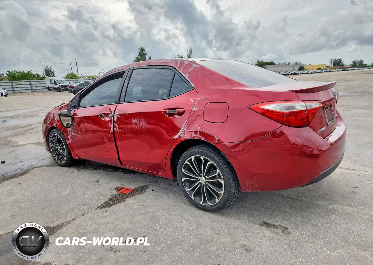 2015 Toyota Corolla S Plus VIN:2T1BURHE5FC395549 - 2