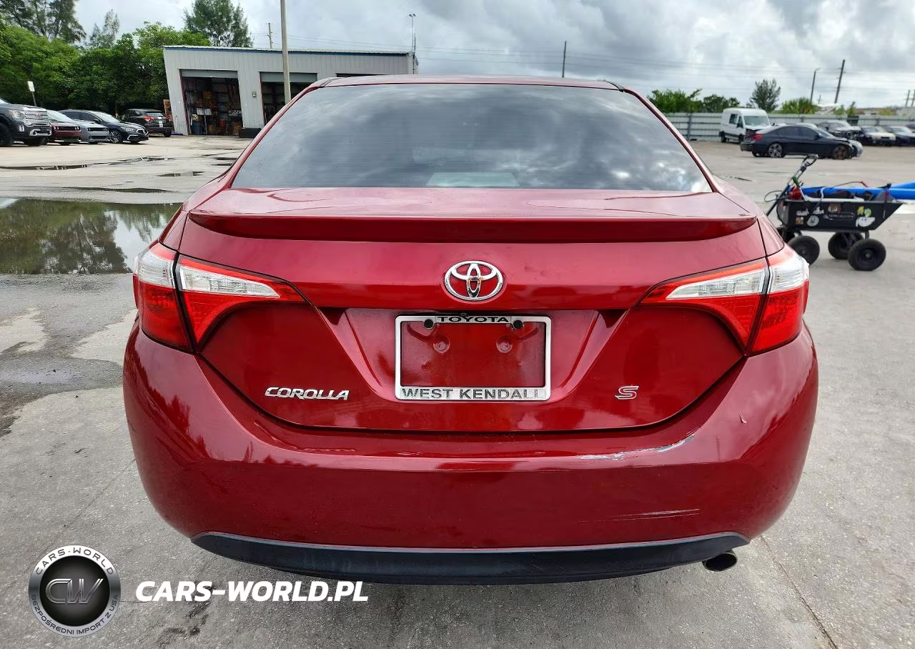 2015 Toyota Corolla S Plus VIN:2T1BURHE5FC395549 - 6