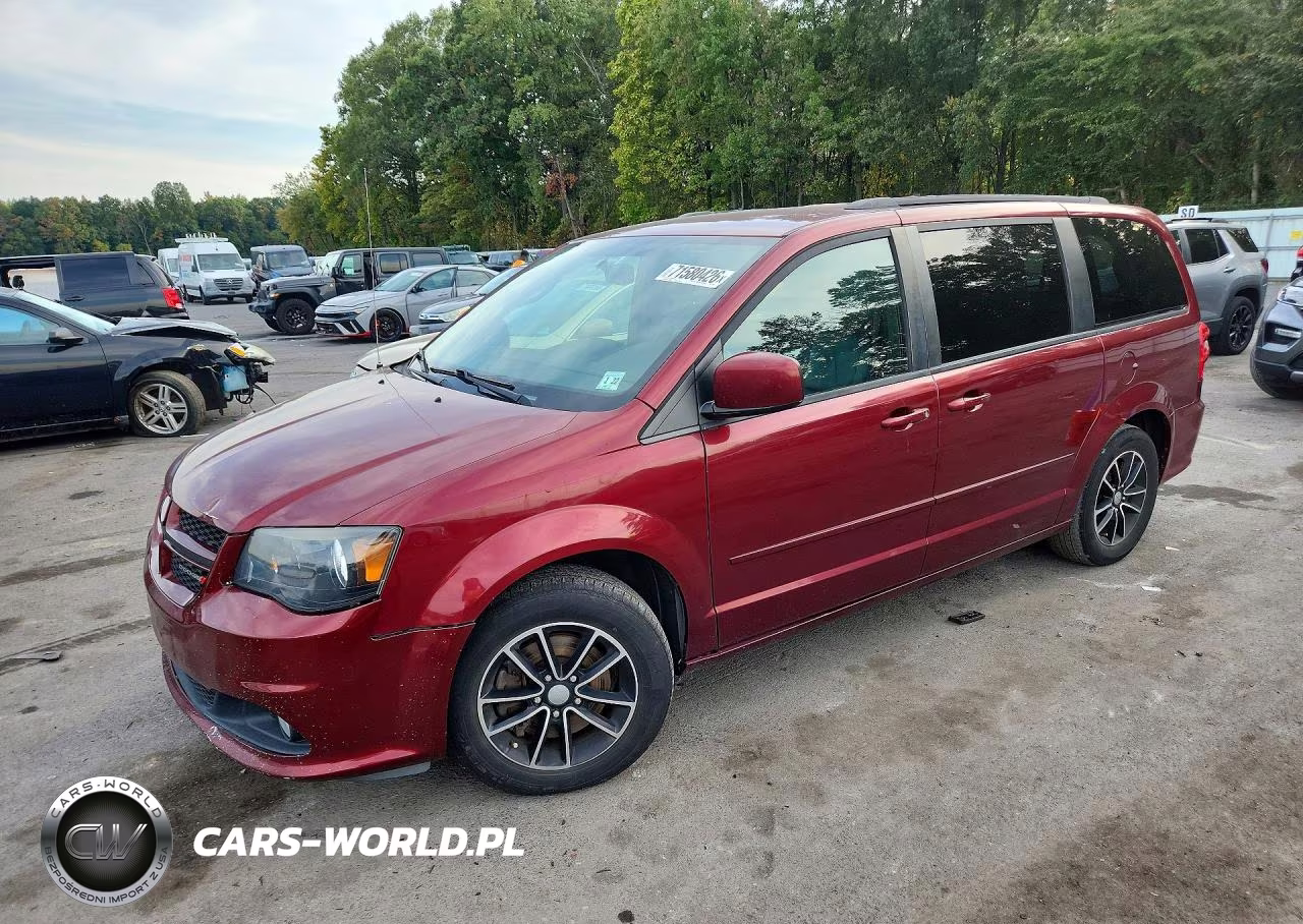 2017 Dodge Grand Caravan Gt VIN:2C4RDGEG1HR714814 - 1