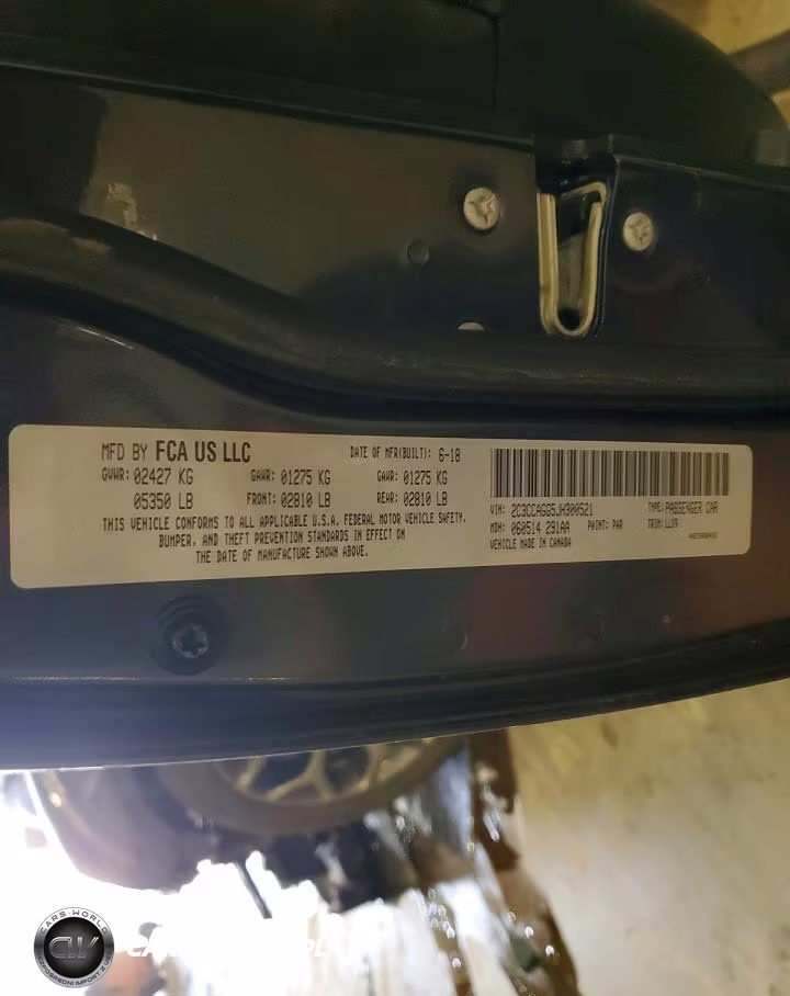 CHRYSLER 300 S VIN:2C3CCAGG5JH300521 - 12