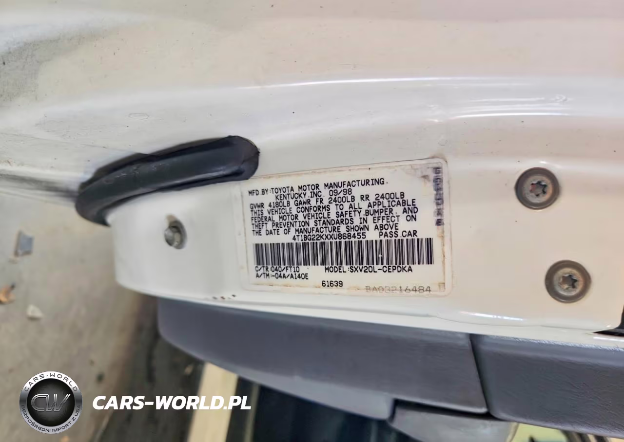 1999 Toyota Camry Ce VIN:4T1BG22KXXU868455 - 12