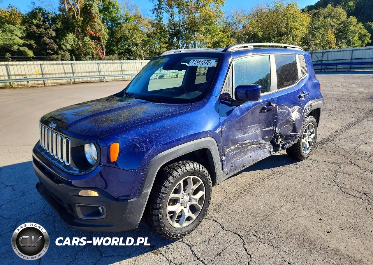 2017 Jeep Renegade Latitude VIN:ZACCJBBB2HPG02344 - 1