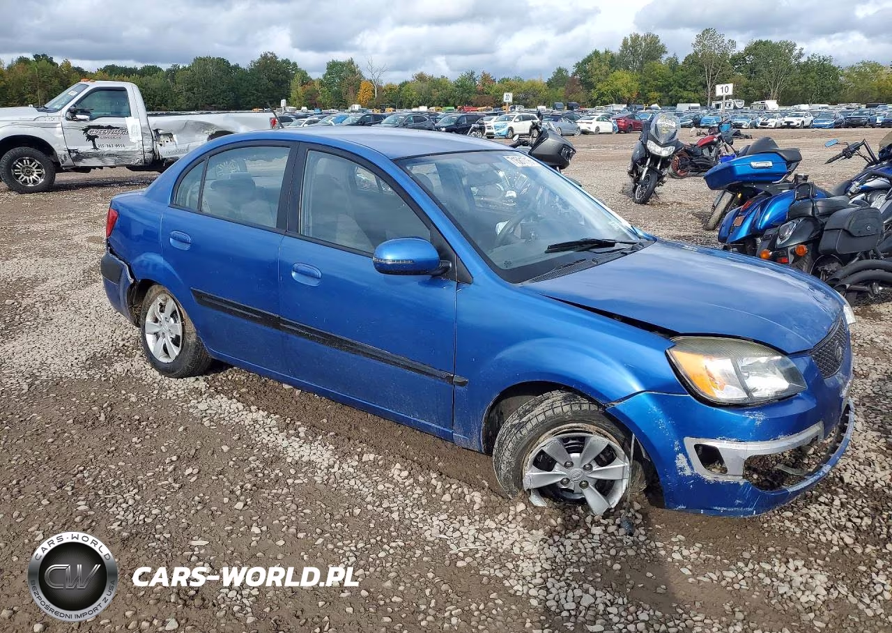 2010 Kia Rio Base VIN:KNADH4A36A6667371 - 4