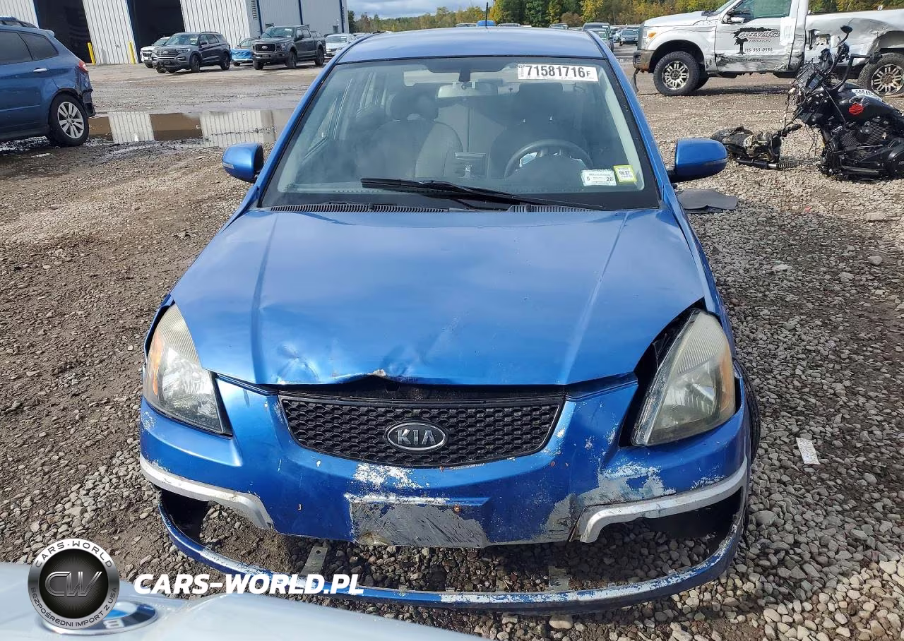 2010 Kia Rio Base VIN:KNADH4A36A6667371 - 5