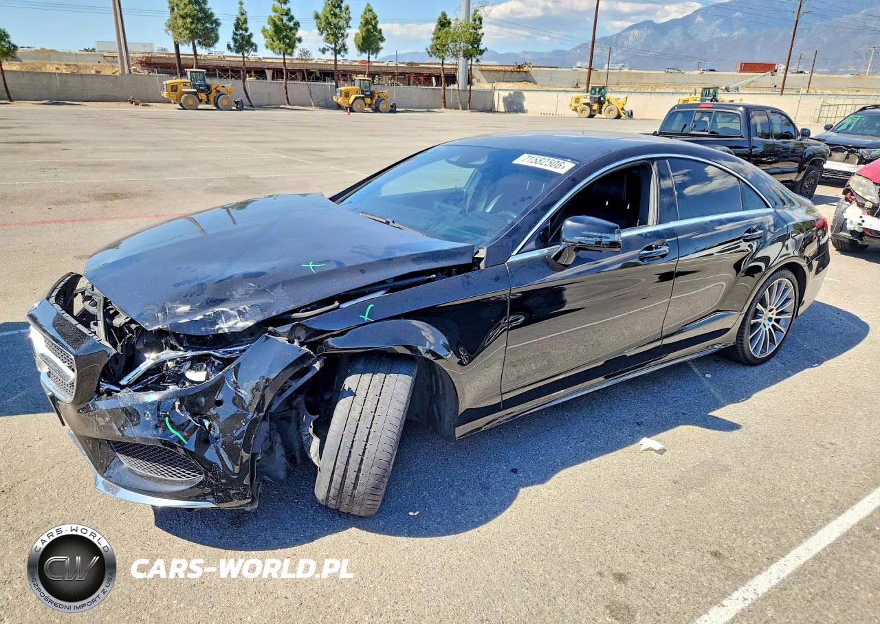 2018 Mercedes-Benz Cls 550 VIN:WDDLJ7DB4JA206602 - 1
