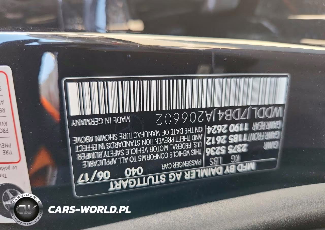 2018 Mercedes-Benz Cls 550 VIN:WDDLJ7DB4JA206602 - 12