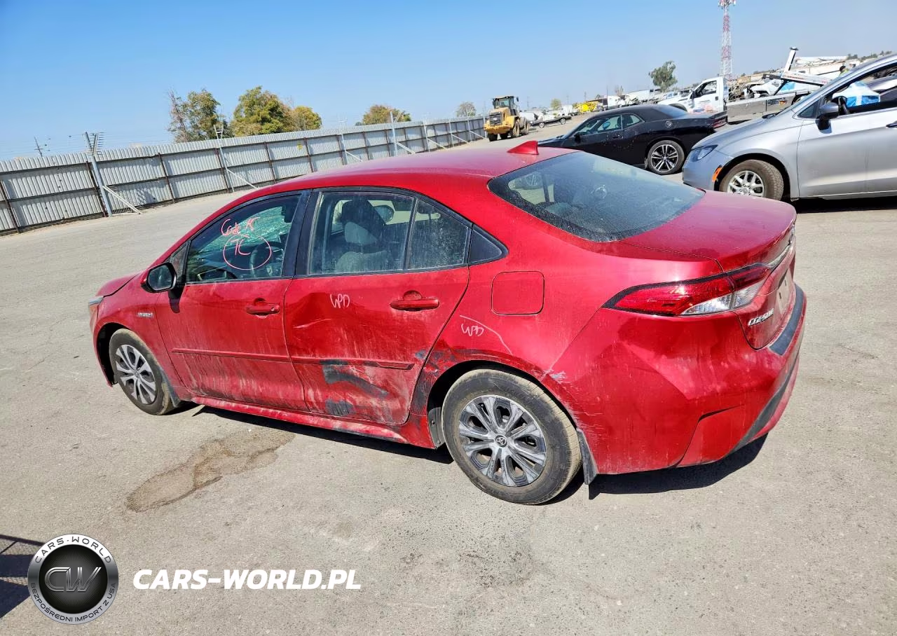 2020 Toyota Corolla Le VIN:JTDEBRBE1LJ004618 - 2