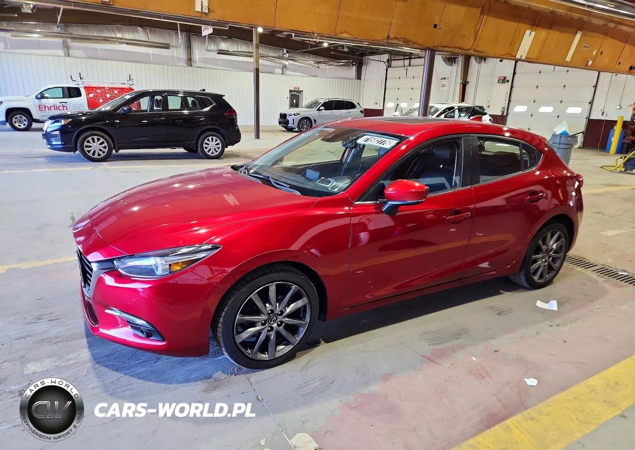 2018 Mazda 3 Grand Touring VIN:3MZBN1M39JM215523 - 1