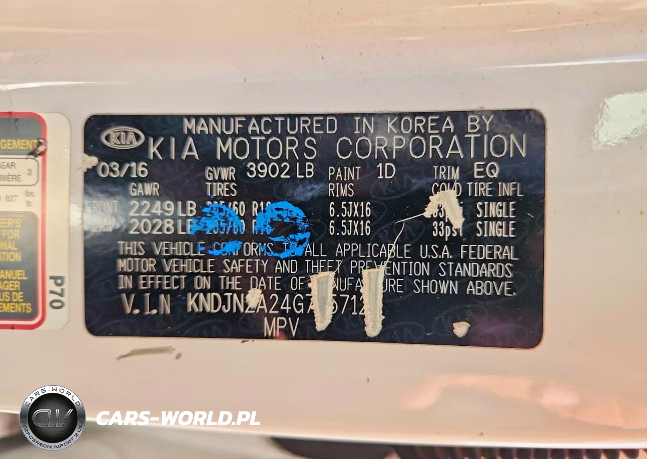 2016 Kia Soul Base VIN:KNDJN2A24G7357121 - 12