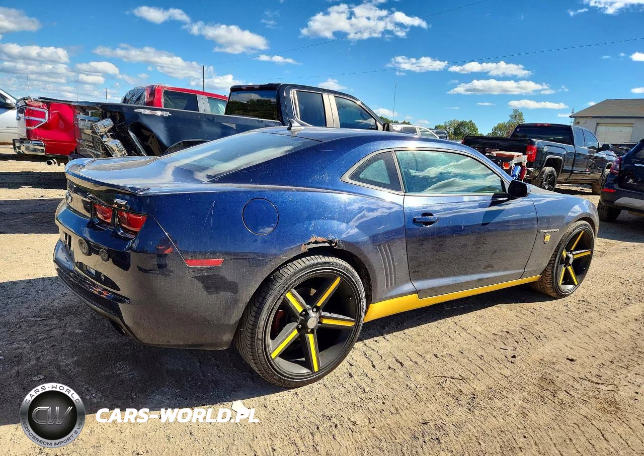 2011 Chevrolet Camaro Lt VIN:2G1FB1ED1B9149363 - 3