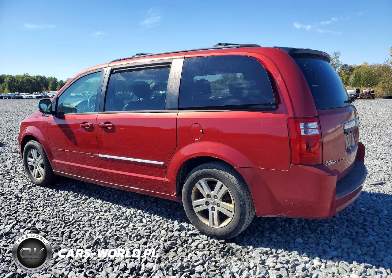 2008 Dodge Grand Caravan Sxt VIN:2D8HN54X78R124259 - 2